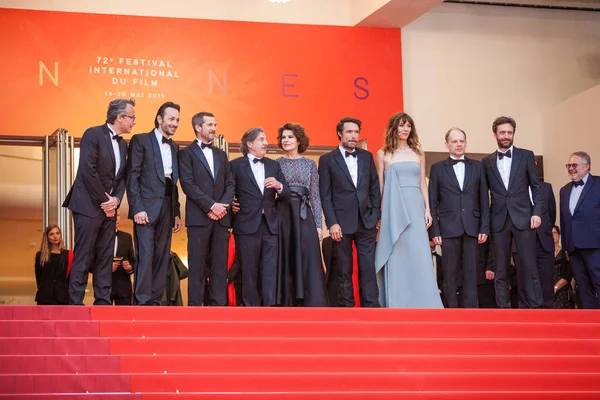 Cannes Francja Maja 2019 Denis Pineau Valencienne Daniel Auteuil Fanny — Zdjęcie stockowe
