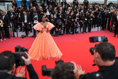 Cannes, Fransa - 19 Mayıs 2019: Aja Naomi King 72.