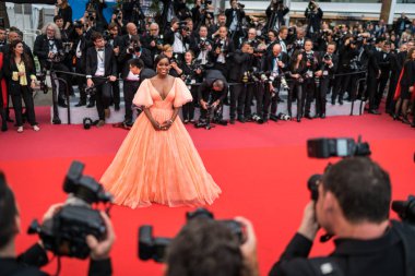 Cannes, Fransa - 19 Mayıs 2019: Aja Naomi King 72.