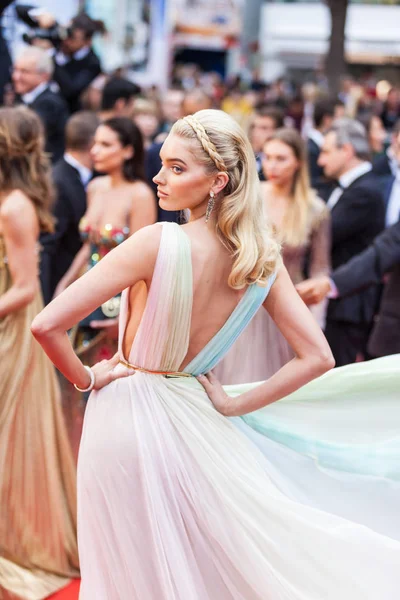 Cannes Francie Května 2019 Elsa Hosk Navštěvuje Screening Skrytého Života — Stock fotografie