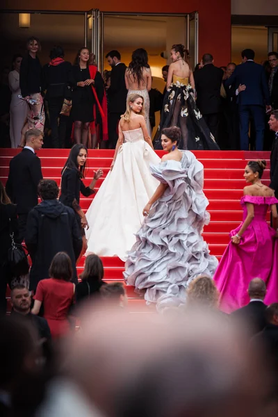 Cannes France Mai 2019 Huma Qureshi Assiste Projection Une Vie — Photo