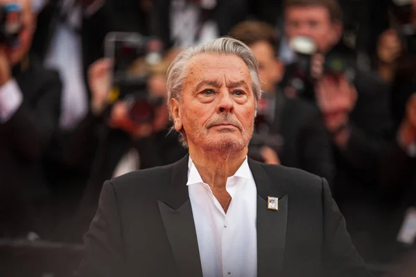 Cannes Fransa Mayıs 2019 Alain Delon — Stok fotoğraf