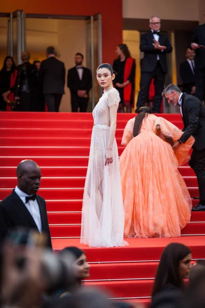 Cannes Francia Maggio 2019 Ming Partecipa Alla Proiezione Hidden Life — Foto Stock