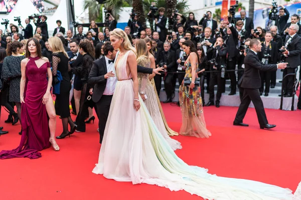 Cannes France Mai 2019 Elsa Hosk Assiste Projection Une Vie — Photo