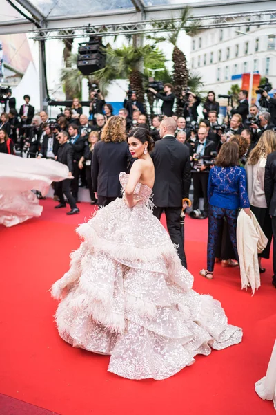 Cannes Francja Maja 2019 Diana Penty Bierze Udział Projekcji Hidden — Zdjęcie stockowe