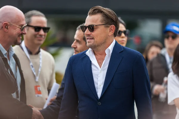 Cannes France Mai 2019 Leonardo Dicaprio Besucht Photocall Für Once — Stockfoto