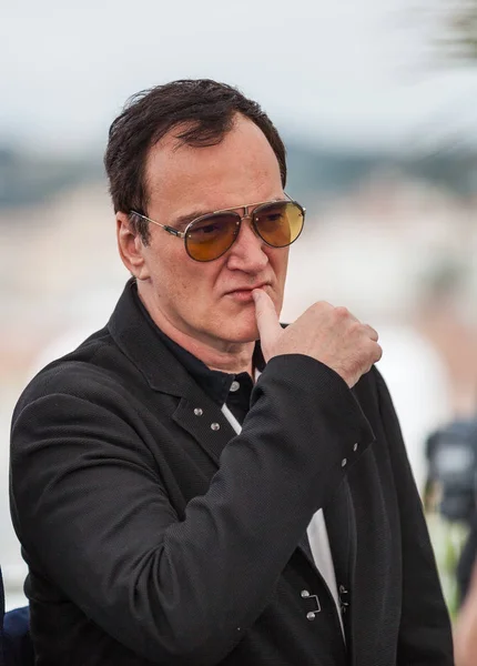 Cannes Francja Maja 2019 Quentin Tarantino Uczęszcza Fotoramat Dla Once — Zdjęcie stockowe