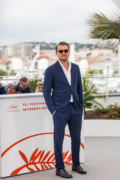 Cannes France May 2019 Leonardo Dicaprio Attends Photocall Once Time — Stock Photo, Image