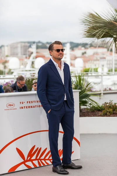 Cannes France May 2019 Leonardo Dicaprio Attends Photocall Once Time — Stock Photo, Image