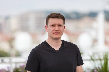 Cannes, Fransa - 23 Mayıs 2019: yönetmen Neriman Aliev 72.