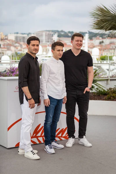 Cannes France May 2019 Akhtem Seitablayev Remzi Bilyalov Director Nariman — Stock Photo, Image