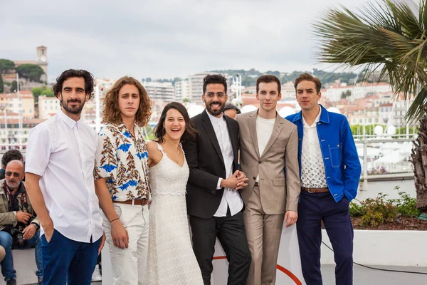 Cannes Francia Mayo 2019 Gabriel Dalmeida Freitas Samuel Gauthier Catherine — Foto de Stock