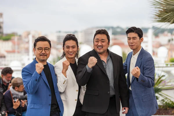 Cannes Francja Maja 2019 Reżyser Won Tae Lee Sung Kyu — Zdjęcie stockowe