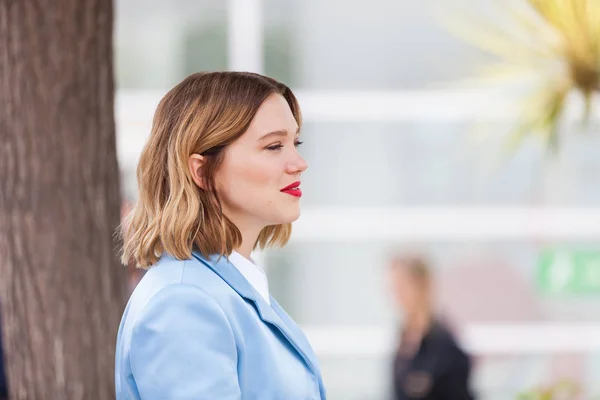 Cannes Frankreich Mai 2019 Lea Seydoux Besucht Photocall Für Mercy — Stockfoto