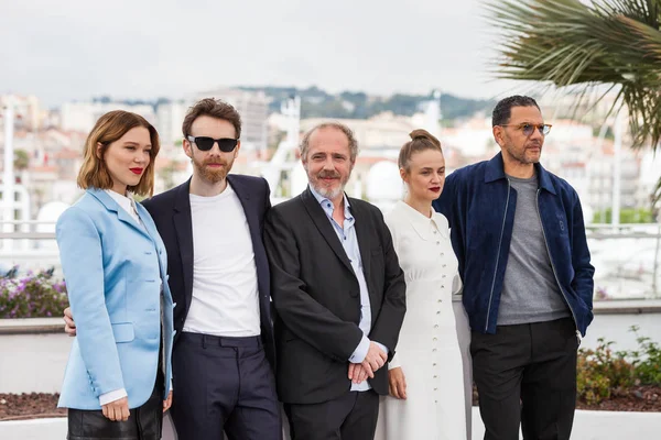 Cannes France May 2019 Antoine Reinartz Lea Seydoux Director Arnaud — Stock Photo, Image