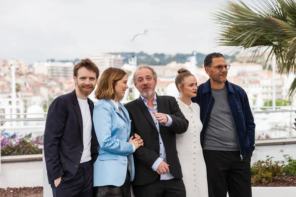 Cannes France Mai 2019 Antoine Reinartz Lea Seydoux Réalisateur Arnaud — Photo
