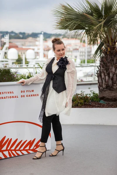 Cannes France Mai 2019 Kristina Schneider Assiste Photocall Pour Once — Photo