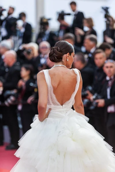 Cannes Francie Května 2019 Marta Lozano Navštěvuje Screening Zrádce Během — Stock fotografie