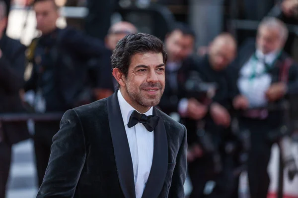 Cannes Frankrike Maj 2019 Pierfrancesco Favino Deltar Screening Förrädaren Årliga — Stockfoto