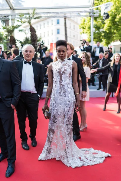 法国戛纳 2019年5月23日 达亚娜 里维斯出席第72届戛纳电影节 的放映 — 图库照片