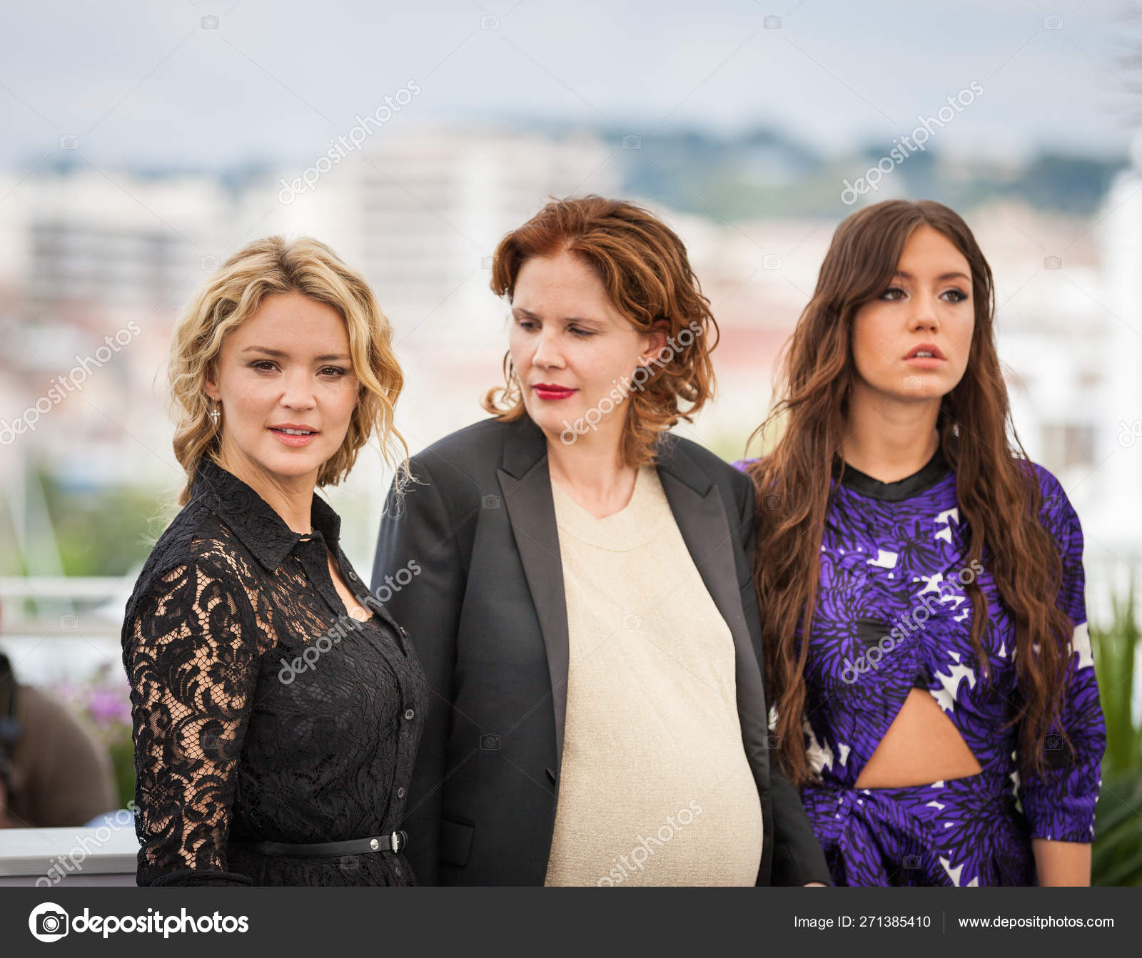 Cannes France May 2019 Virginie Efira Justine Triet Adele Exarchopoulos Stock Editorial Photo C Tanka V 271385410