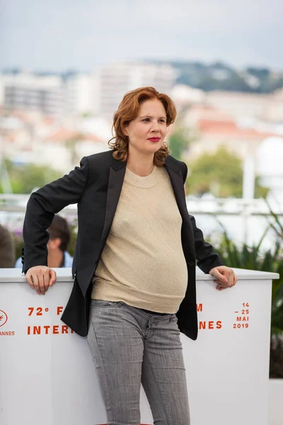 Cannes França Maio 2019 Justine Triet Participa Photocall Sibyl Durante — Fotografia de Stock