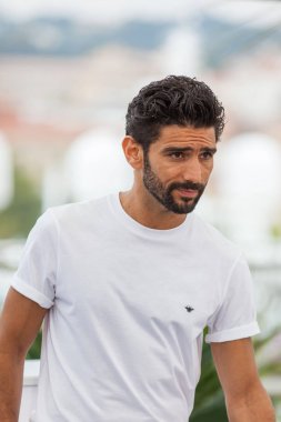 Cannes, Fransa - 24 Mayıs 2019: Salim Kechiouche, 72. yıllık Cannes Film Festivali sırasında 