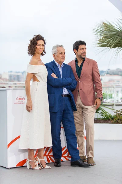 Cannes França Maio 2019 Maria Fernanda Candido Diretora Marco Bellocchio — Fotografia de Stock