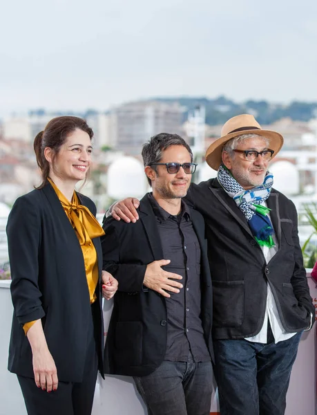 Cannes Fransa Mayıs 2019 Hanaa Issa Gael Garcia Bernal Elia — Stok fotoğraf