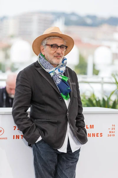 Cannes França Maio 2019 Elia Suleiman Participa Photocall Must Heaven — Fotografia de Stock