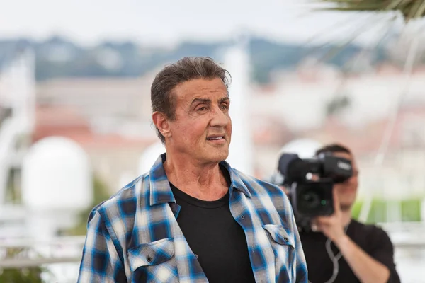 Cannes Francia Mayo 2019 Sylvester Stallone Asiste Photocall Sylvester Stallone — Foto de Stock