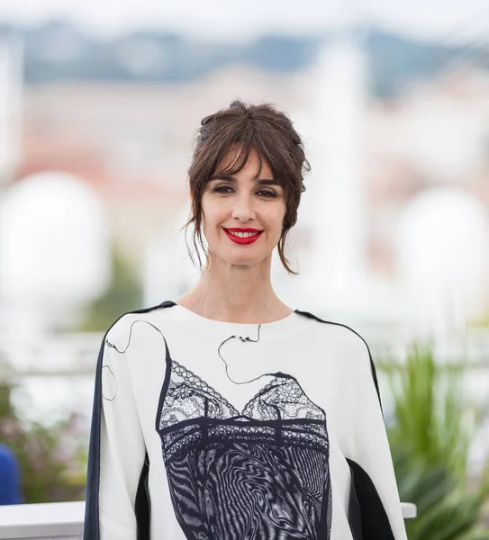 Cannes Frankrike Maj 2019 Paz Vega Deltar Photocall För Sylvester — Stockfoto