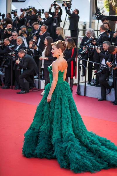 Cannes Francia Maggio 2019 Julia Mihalkova Partecipa Alla Cerimonia Chiusura — Foto Stock