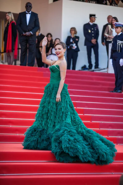 Cannes Francia Maggio 2019 Julia Mihalkova Partecipa Alla Cerimonia Chiusura — Foto Stock