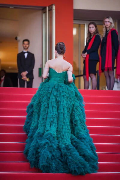 Cannes Francie Května 2019 Julia Mihalkova Zúčastní Závěrečné Projekce Specialit — Stock fotografie