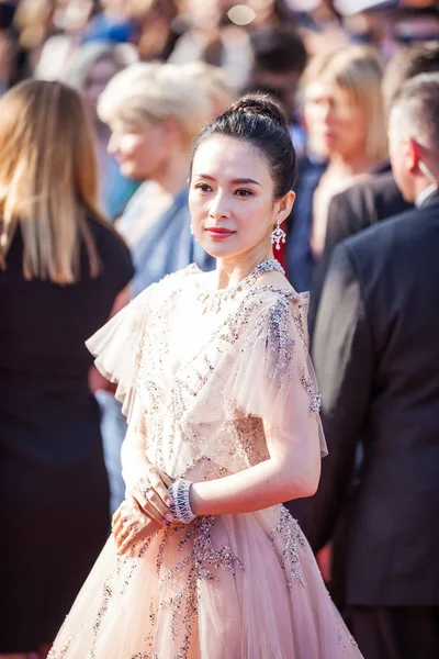 Cannes Francie Května 2019 Zhang Ziyi Navštěvuje Závěrečné Promítání Speciálů — Stock fotografie