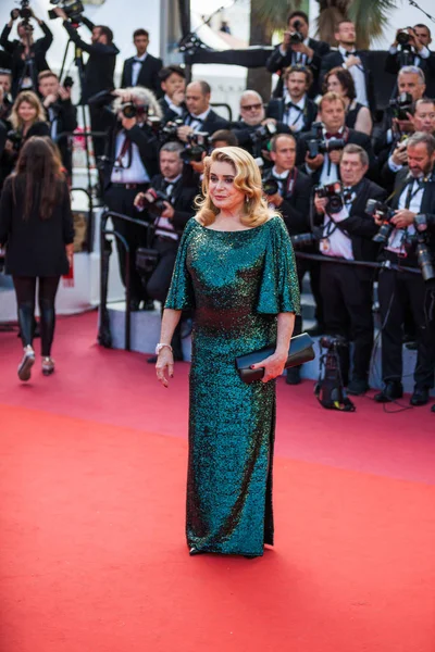 Cannes France Mei 2019 Catherine Deneuve Menghadiri Pemutaran Acara Penutupan — Stok Foto
