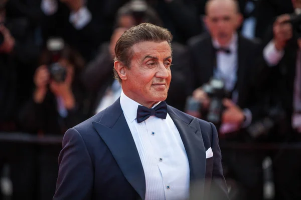 Cannes Franciaország Május 2019 Sylvester Stallone Részt Vesz Záró Ünnepségen — Stock Fotó