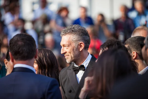 Cannes Francia Mayo 2019 Llega Actor Francés Vincent Cassel Ceremonia — Foto de Stock