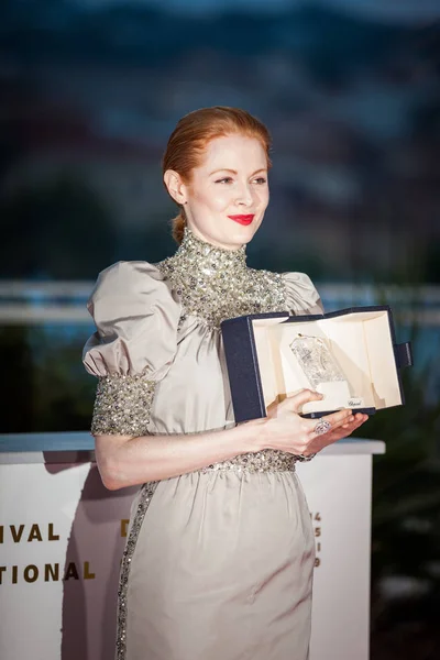 Cannes Francie Května 2019 Emily Beechamová Držitelka Ceny Nejlepší Herečku — Stock fotografie