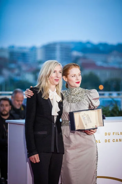 Cannes Francie Května 2019 Emily Beechamová Držitelka Ceny Nejlepší Herečku — Stock fotografie