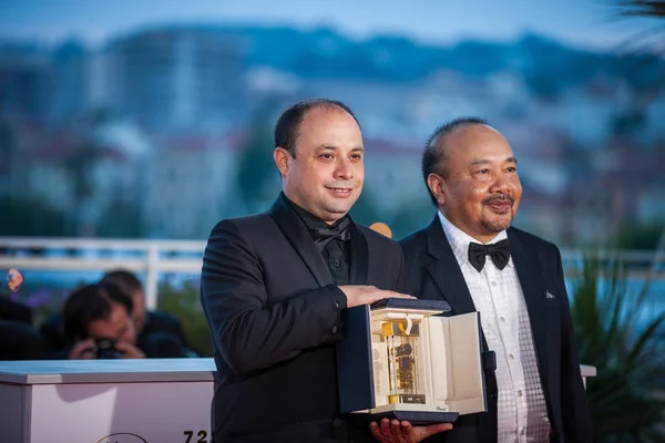 Cannes Francia Mayo 2019 Cesar Díaz Ganador Del Premio Camera — Foto de Stock