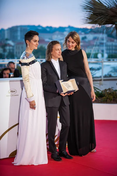 Cannes Francja Maja 2019 Francuski Reżyser Scenarzysta Celine Sciamma Stawia — Zdjęcie stockowe