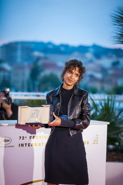 Cannes Fransa Mayıs 2019 Atlantique Filmiyle Büyük Ödül Kazanan Mati — Stok fotoğraf