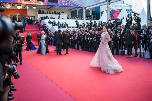 Cannes Frankreich Mai 2019 Zhang Ziyi Nimmt Der Abschlusszeremonie Des — Stockfoto
