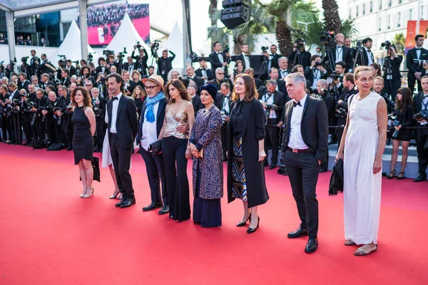 Cannes Francia Mayo 2019 Hanaa Issa Fatma Hassan Remaihi Yasmine — Foto de Stock