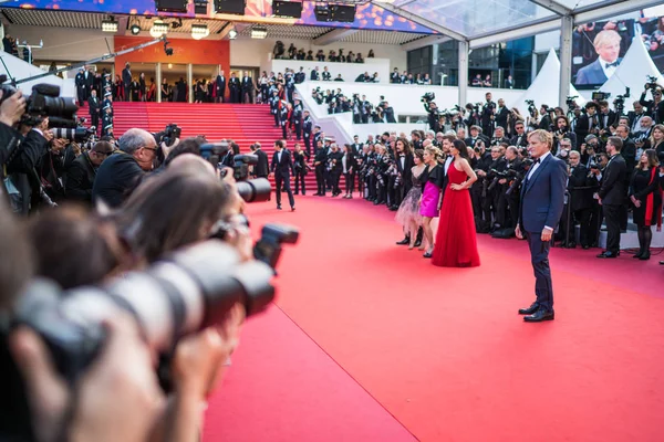 Cannes Francie Května 2019 Viggo Mortensen Průběhu 72Tého Filmového Festivalu — Stock fotografie