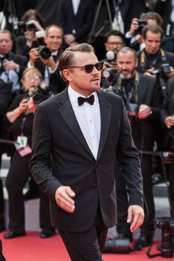 Cannes, Fransa - 22 Mayıs 2019: Leonardo Dicaprio 72.