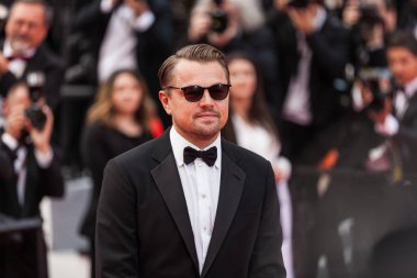 Cannes, Fransa - 22 Mayıs 2019: Leonardo Dicaprio 72.