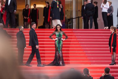 Cannes, Fransa - 22 Mayıs 2019: Winnie Harlow 